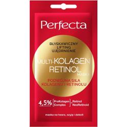 Perfecta Multi Kolagen Retinol Maseczka Do Twarzy Liftingująco Ujędrniająca