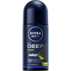 Nivea Men Deep Sport 72H z Czarnym Węglem Antyperspirant Męski w Kulce 50ml