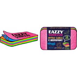 Eazzy Squezze Magiczna Gąbka Wielokrotnego Użytku Mikrofibra PVA 12 Warstw