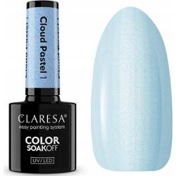 Claresa Lakier Hybrydowy Do Paznokci Perłowy Błękit Cloud Pastel 1 5g