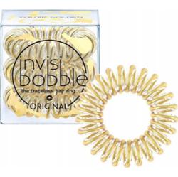 Invisibobble Gumki Do Włosów Sprężynki Jasne Złote You're Golden 3 sztuki