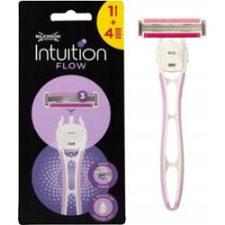 Wilkinson Intuition Flow 3 Ostrza Maszynka Do Golenia Damska + 4 Wkłady