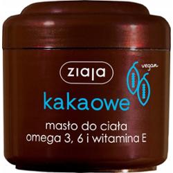 Ziaja Regenerujące Masło Kakaowe Do Ciała Skóry Omega 3 6 Witamina E 200ml