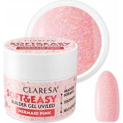 Claresa Soft Easy Builder Gel Żel Budujący Mermaid Pink Mlecznoróżowy 45g