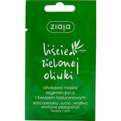 Ziaja Oliwkowa Maska Do Twarzy Regenerująca Kwas Hialuronowy Cera Sucha 7ml