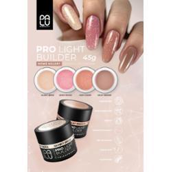 Palu Pro Light Builder Gel UV/LED Żel Budujący Shiny Rouge Róż z Folią 45g
