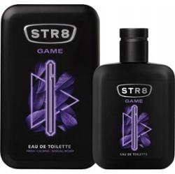 STR8 Game Męska Woda Toaletowa Lawenda Drzewo Ambrowe Wanilia EDT 100ml