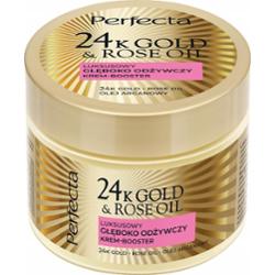 Perfecta Gold 24K Luksusowy Głęboko Odżywczy Krem Booster Olej Arganowy 300
