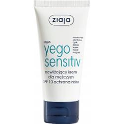 Ziaja Yego Sensitiv Nawilżający Krem Do Twarzy Dla Mężczyzn SPF 10 50ml
