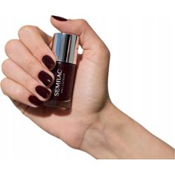 Semilac Nail Lacquer Klasyczny Lakier Do Paznokci Burgund 112 Wine Red 9ml