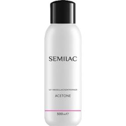 Semilac Zmywacz do lakieru hybrydowego (aceton) Acetone, 500ml