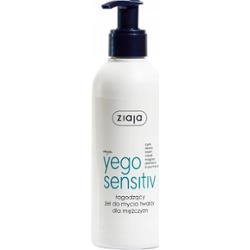 Ziaja Yego Sensitiv Łagodzący Żel Do Mycia Twarzy Dla Mężczyzn 200ml