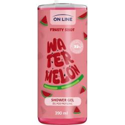On Line Fruity Shot Odświeżający Żel Pod Prysznic Arbuz i Mięta 390ml