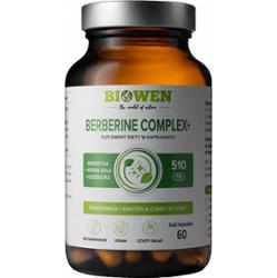 Biowen Berberine Complex 510mg Suplement Diety Kontrola Cukru 60 Kapsułek
