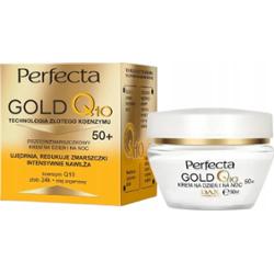 Perfecta Gold Q10 Przeciwzmarszczkowy Krem Do Twarzy 50+ Na Dzień i Na Noc