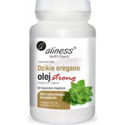 Aliness Dzikie Oregano Olej Strong 100% Naturalny Suplement Diety 90 Kaps