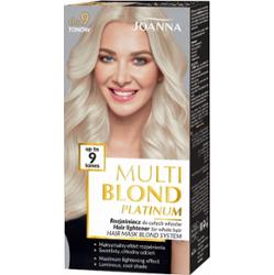 Joanna Multi Blond Platinum Rozjaśniacz Do Włosów 9 Tonów Proszek Utleniacz