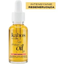 Kabos Nail Magic Oil 2.0 Spicy Argania 30 ml - oliwka silnie regenerująca do skórek i paznokci
