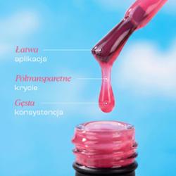 Żel budujący Kabos Builder Rubber Gel in Bottle UV/LED Jelly Pitaya 12 g