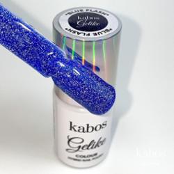 Lakier hybrydowy Kabos Gelike Blue Flash* 5ml | Tylko 9,90 zł!