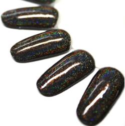 Pyłek do zdobień paznokci - Galaxy Effect Black 3G