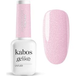 Lakier hybrydowy Gelike Flash Pink Tiara z brokatem 8 ml