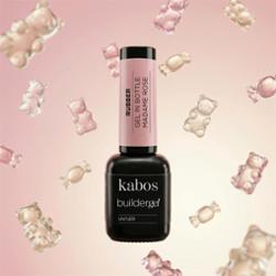 Żel budujący Kabos Builder Rubber Gel in Bottle UV/LED Madame Rose 12 g
