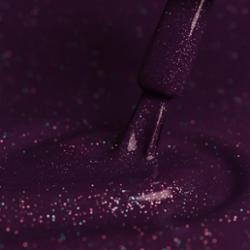 Lakier hybrydowy Kabos Gelike 030 Starry Purple 8 ml z brokatem
