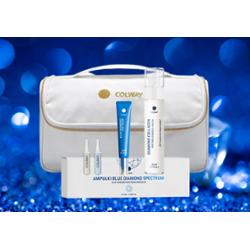 Kolagen Diamentowy + Krem Pod Oczy Blue Diamond + Ampułki Blue Diamond + Kosmetyczka GRATIS - Zestaw