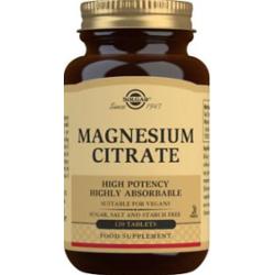 Solgar Cytrynian magnezu 120 tabletek