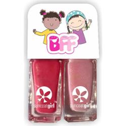 Suncoat Girl Sweeties Lakier do paznokci Duo Jasny Róż + Jasnoróżowy Brokat 2 x 5 ml