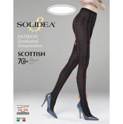 Solidea Szkocka mikrofibra kompresyjna 70 Den 12 15 mmHg 4L Must