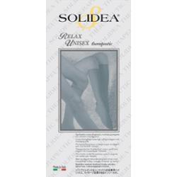 Solidea Podkolanówki Relax Ccl2 Closed Toe Nieprzezroczyste 25 32mmHg Czarne XL