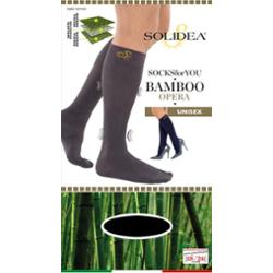 Solidea Skarpetki For You Bamboo Opera Podkolanówki 18 24 mmHg 3L Czarne