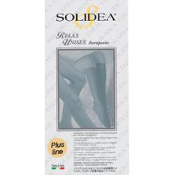 Solidea Podkolanówki Relax Ccl3 Plus z odkrytymi palcami 34 46 mmHg 4XL Natur