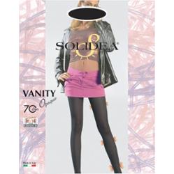 Solidea Vanity Kryjące rajstopy 70 Den, niski stan, 12, 15 mmHg, 3 ml mokka