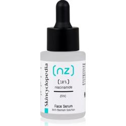 Skincyclopedia 10% Kwas Niacynamidowy + Serum Cynkowe do Twarzy dla Skóry Problematycznej, Trądzik 30ml