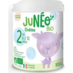 Juneo Mleko dla niemowląt 2. wiek z ekologicznym mlekiem krowim od 6 do 12 miesięcy 800g