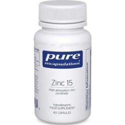 Kapsułki czystego cynku 15 Picolinate de Zinc 60 kapsułek