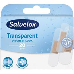 Salvelox Przezroczysty wodoodporny plaster 20 szt. 1 jednostka