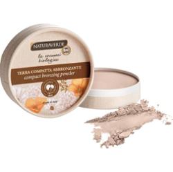 Natura Verde Puder samoopalający w kompakcie 1 – przezroczysty