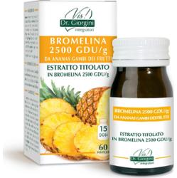 Dr Giorgini bromelaina 2500 gdu/g z ananasa 30 g - 60 tabletek z 500 mg