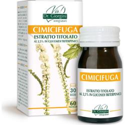 Dr Giorgini Cimicifuga ekstrakt miareczkowany 60 tabletek 500 mg - 30 gr