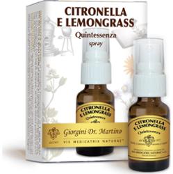 Dr Giorgini Trawa cytrynowa i trawa cytrynowa Quintessenza 15 ml sprayu