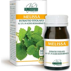 Dr Giorgini Ekstrakt miareczkowany z melisy 60 tabletek 500 mg - 30 gr