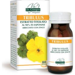 Dr Giorgini Tribulus ekstrakt miareczkowany 80 tabletek 500 mg - 40 gr