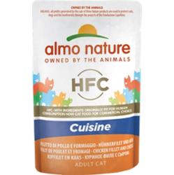 Almo nature Filet z kurczaka w galaretce HFC i ser - 55GR