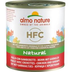Almo nature HFC Naturalny Kurczak z Krewetkami - 280GR