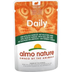 Almo nature Menu dnia z cielęciną i jagnięciną - 70GR