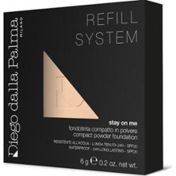 Diego Dalla Palma Stay On Me Refill - Podkład w pudrze w kompakcie 56 - Cocoa-H (6 G)